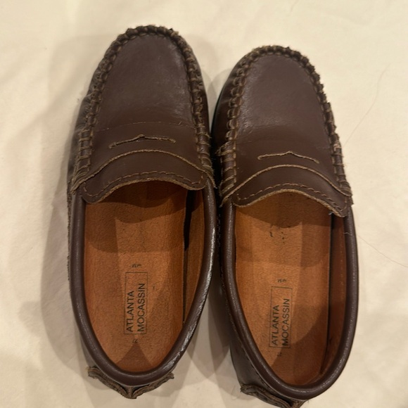 Atlanta Moccasins Chocolate Brown - Picture 1 of 2